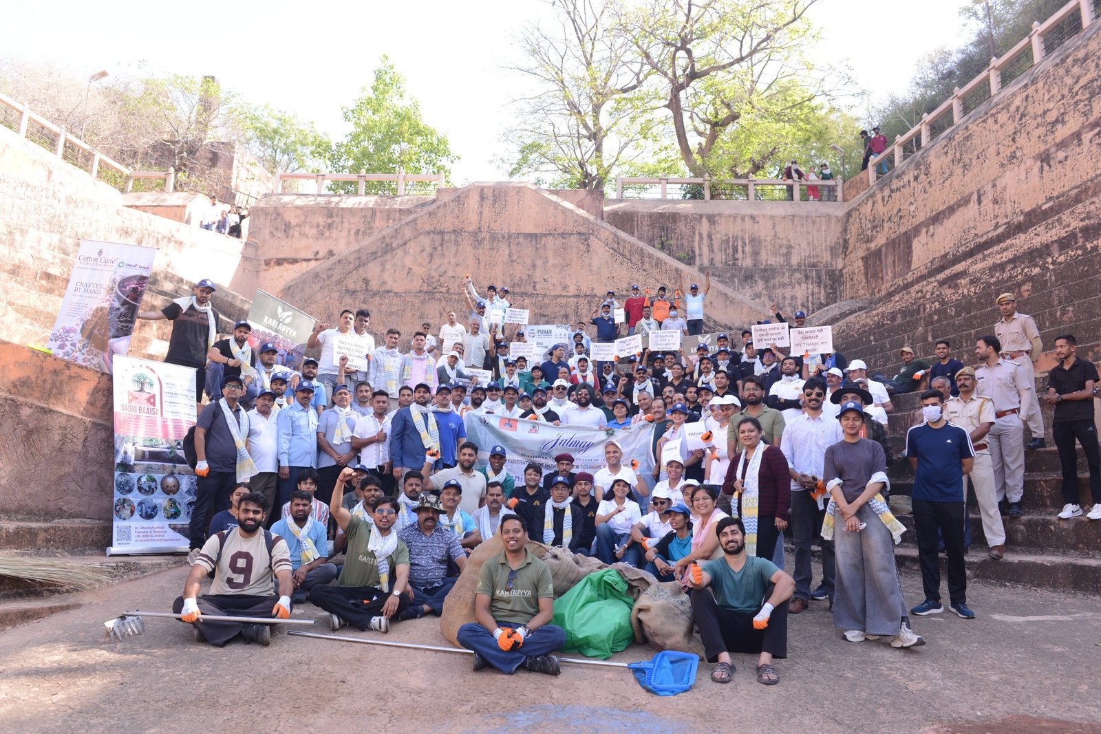 Nahargarh Kund Cleaning Drive