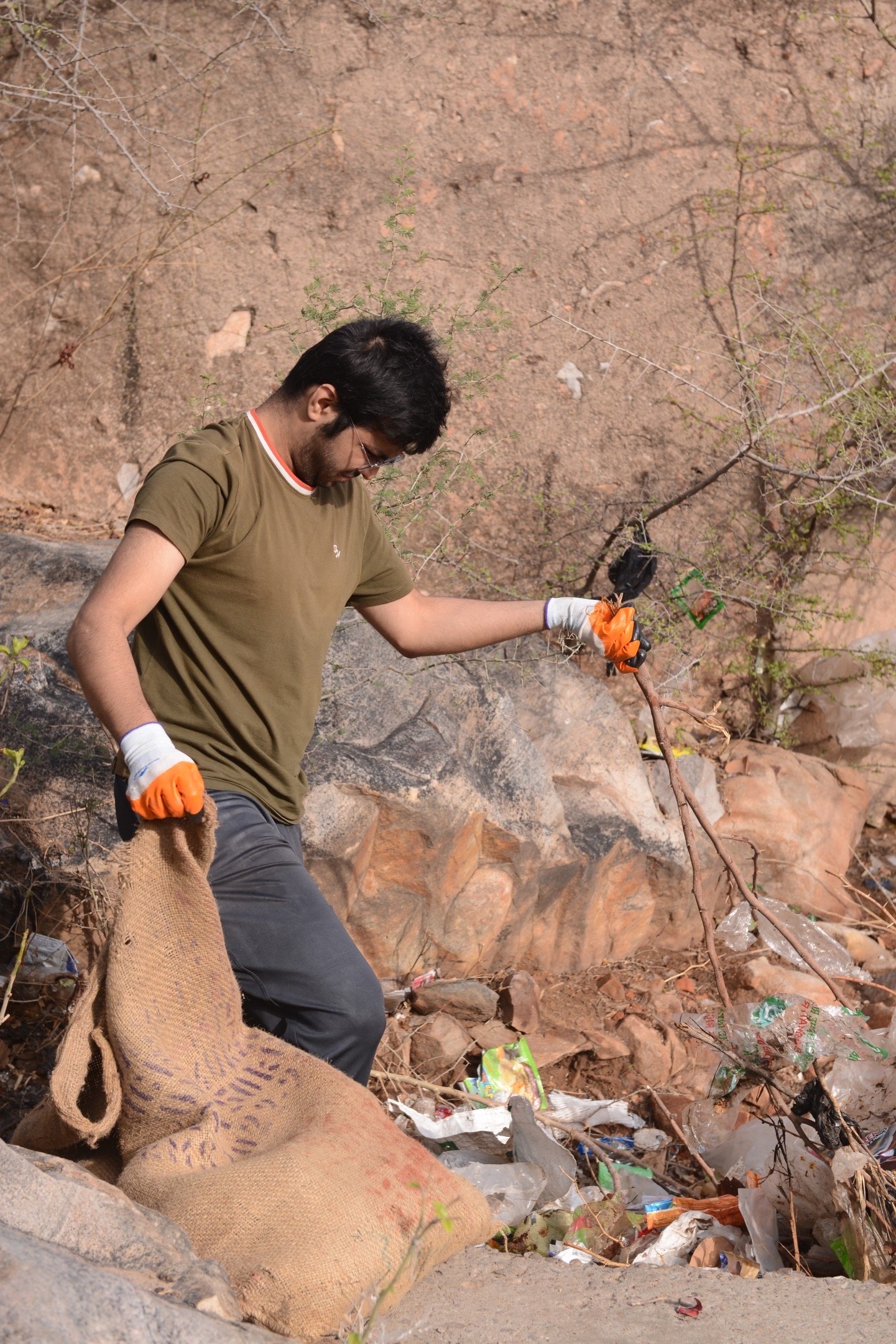 Nahargarh Kund Cleaning Drive
